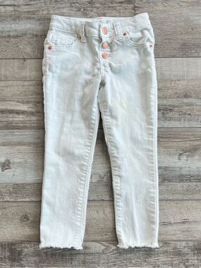Cat & Jack Girls White Skinny Jeans Size 4